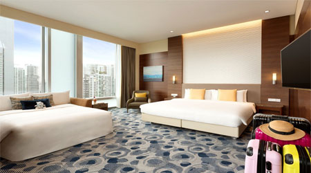 اتاق های هتل جن ارکارد سنگاپور