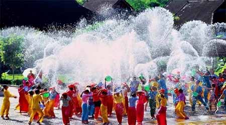 جشنواره های آب تایلند