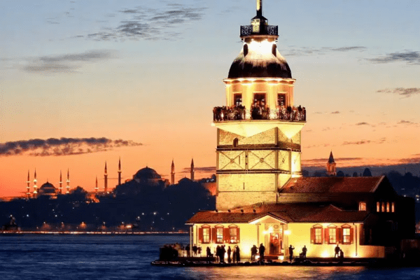 جاهای دیدنی استانبول در شب