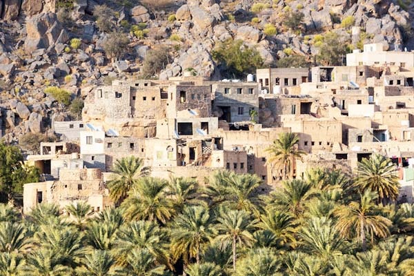 مصفت العبرین؛ روستایی زیبا در عمان