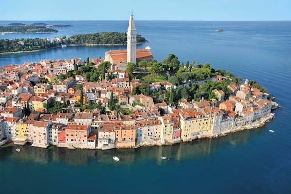 شهر قدیمی رووینج؛ از زیباترین شهرهای ساحلی مدیترانه در کرواسی