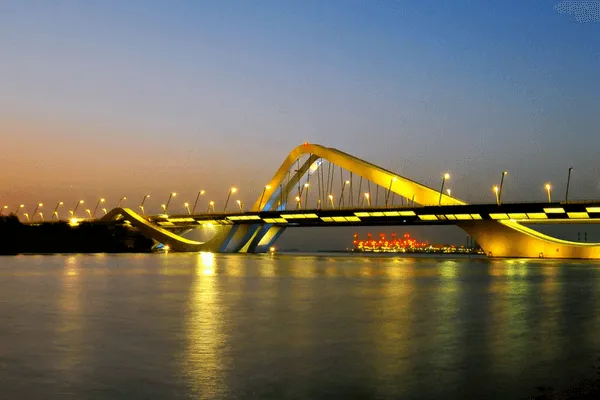 پل شیخ زاید، ابوظبی