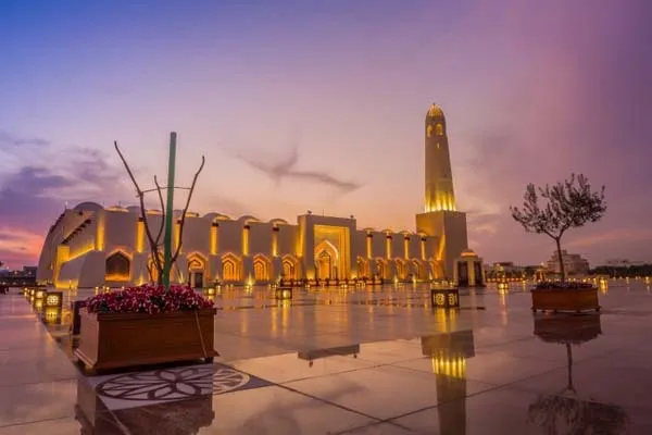 مسجد جامع دولتی قطر؛ نمونه‌ای از هنر جهان اسلام