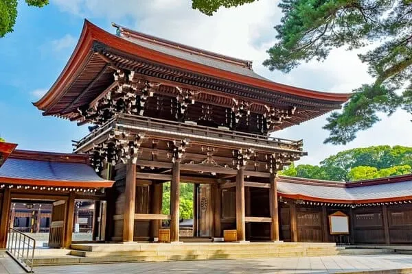 معبد میجی در توکیو ژاپن