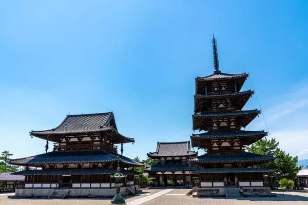 معبد Hōryū-ji در شهر نارا ژاپن
