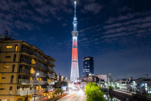 ساعت های بازدید و هزینه ورودی اسکای تری توکیو