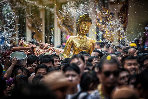 سونگکران، جشن آب تایلند