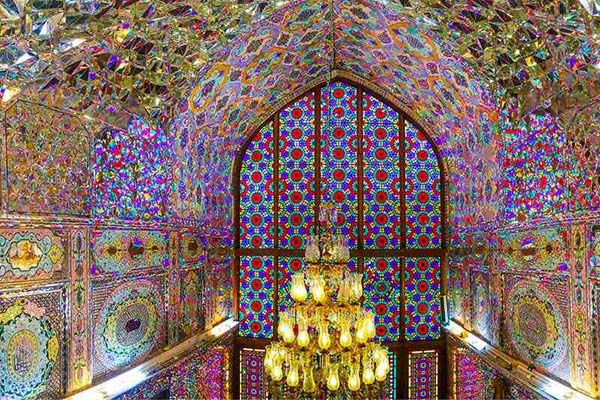 معماری حرم شاهچراغ شیراز 