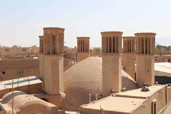 آب‌انبار شش بادگیر یزد